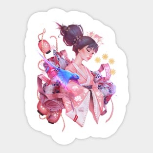 Kimono Sticker